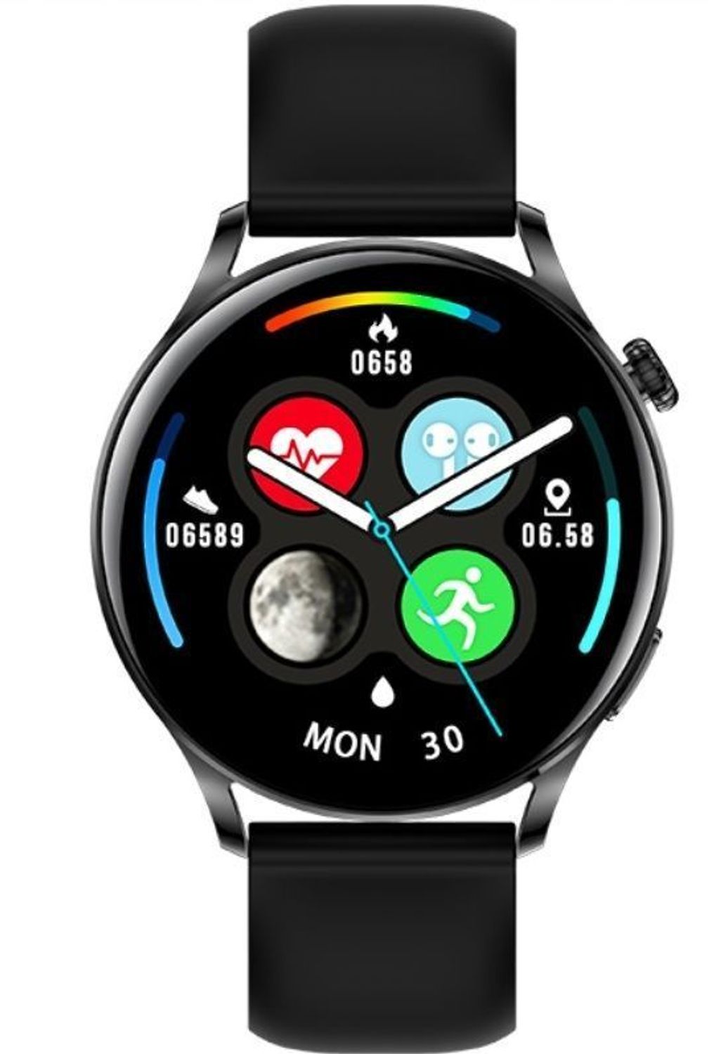 Smartwatch Rubicon męski RNCE81 Czarny silikon (4).jpg